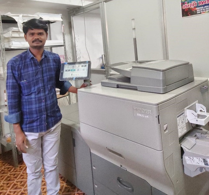 Monotech Systems installs RICOH PRO 5300S at New Annai Press - Monotech ...