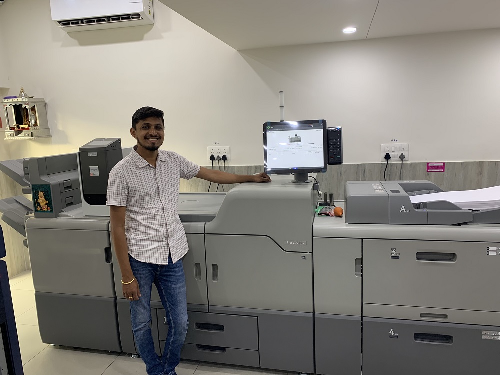 Rajkot’s Fast Color Lab buys Ricoh Pro C7200X - Monotech Systems Limited