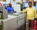 Mr Nagaraja Rao (in yellow shirt) and team Mahadeva Digital Press with RICOH Pro C7500 (1)
