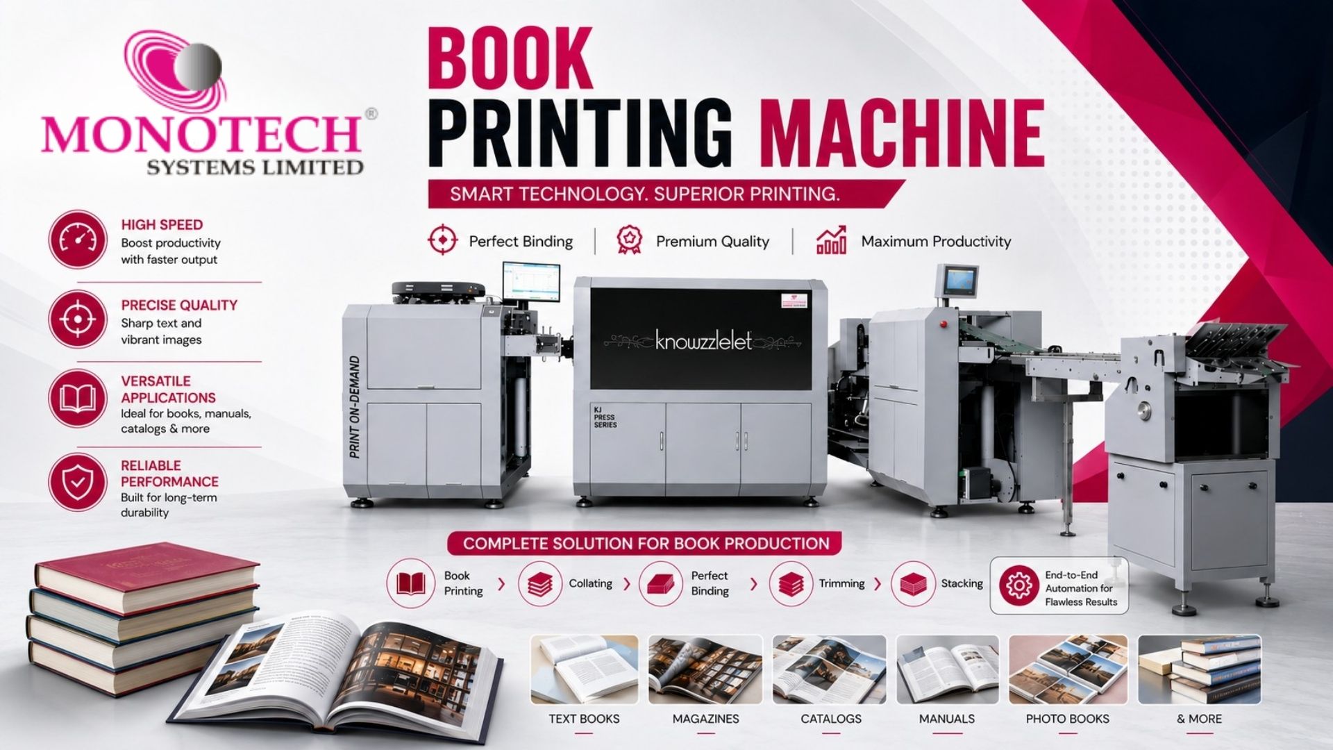Book Printing Machine